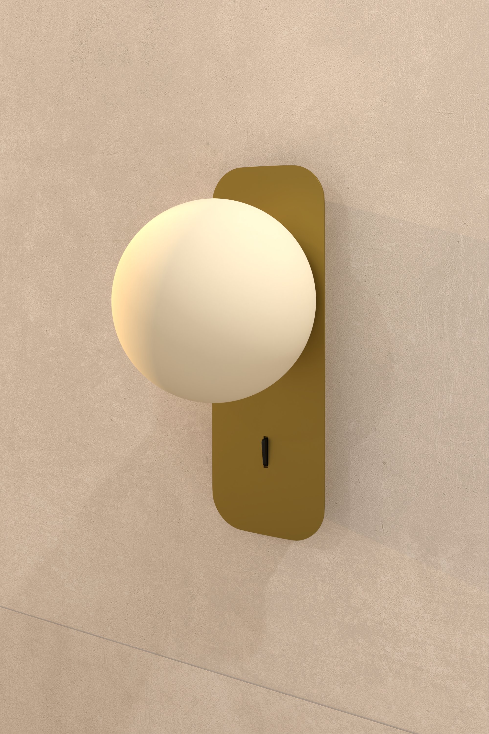 Zidna lampa Zorra Lighting Serena (1xG9, IP20, D100x200x125mm) zlatna