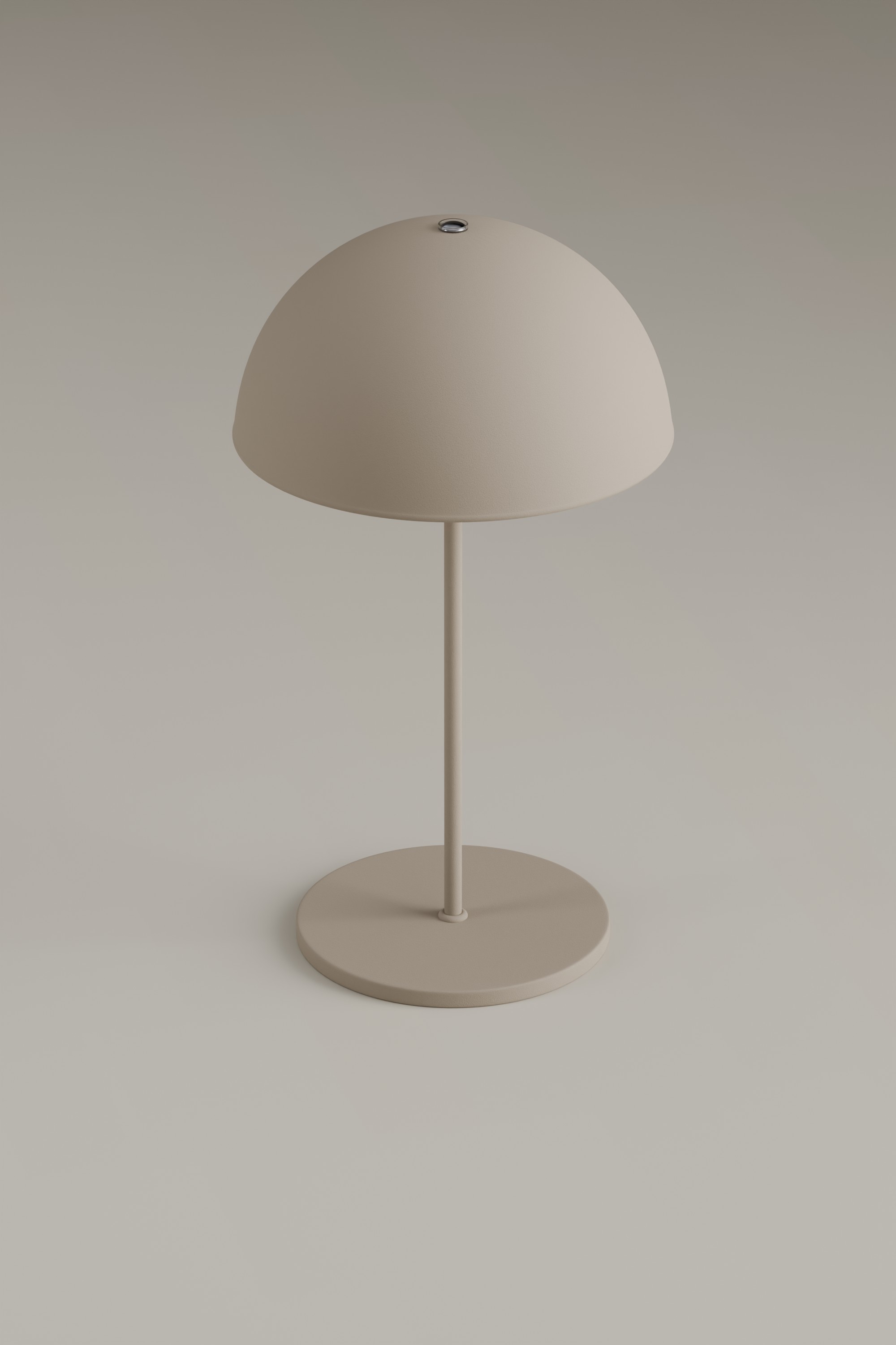 Lampa stolna Zorra Lighting, Mila, bež, LED 2W, 1200 MAh, 3000K,4500K,6000K, USB punjenje, dimming
